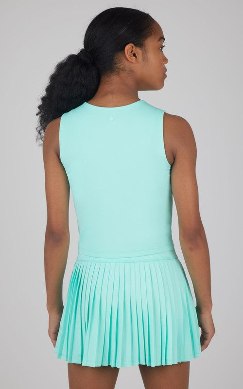 Girl's Pleated Skort Set