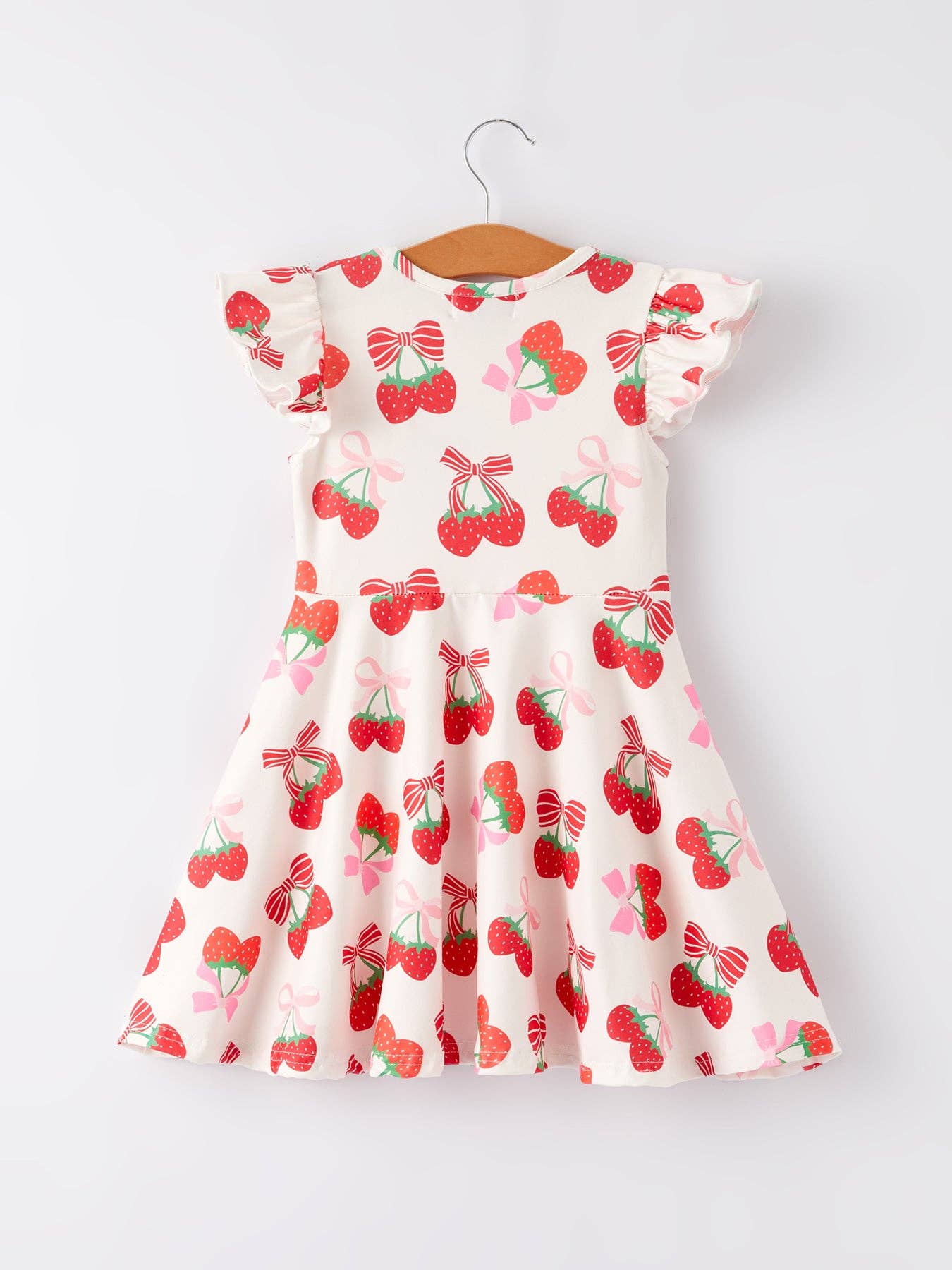 Charming Strawberry Dress for Little Ones: 5