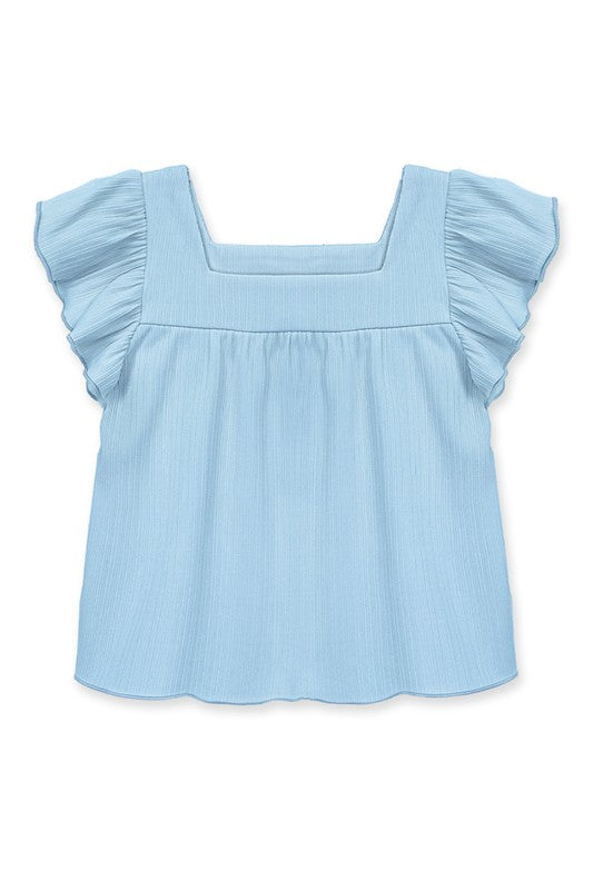 Girl's Square Neck Top