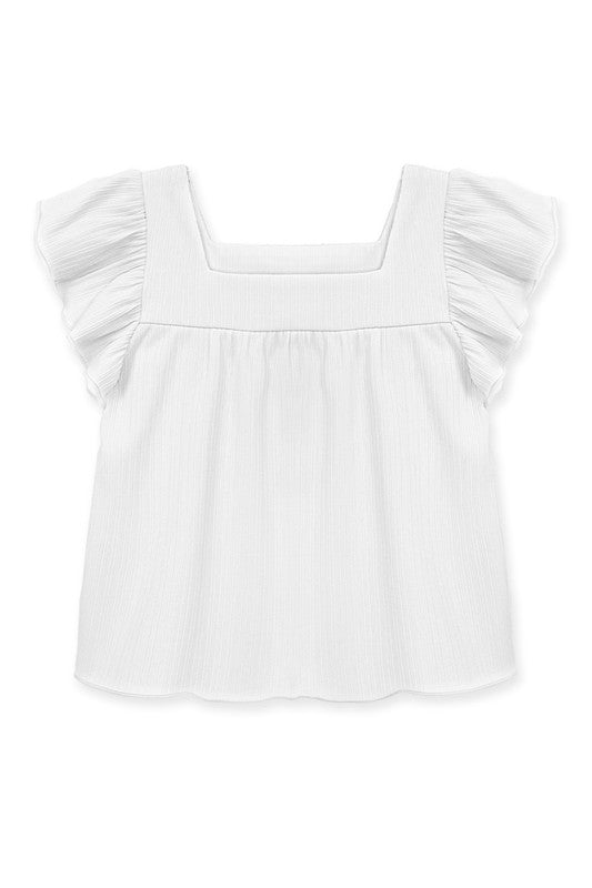 Girl's Square Neck Top