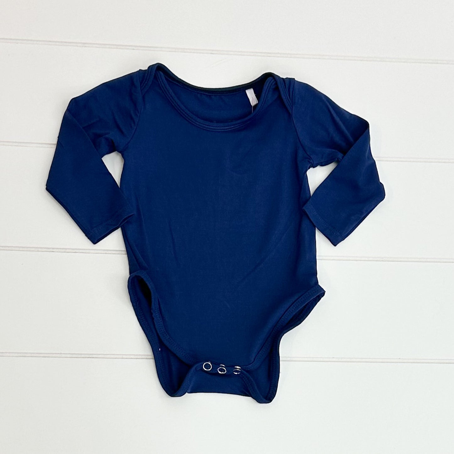 Essential Bamboo Onesie in Navy