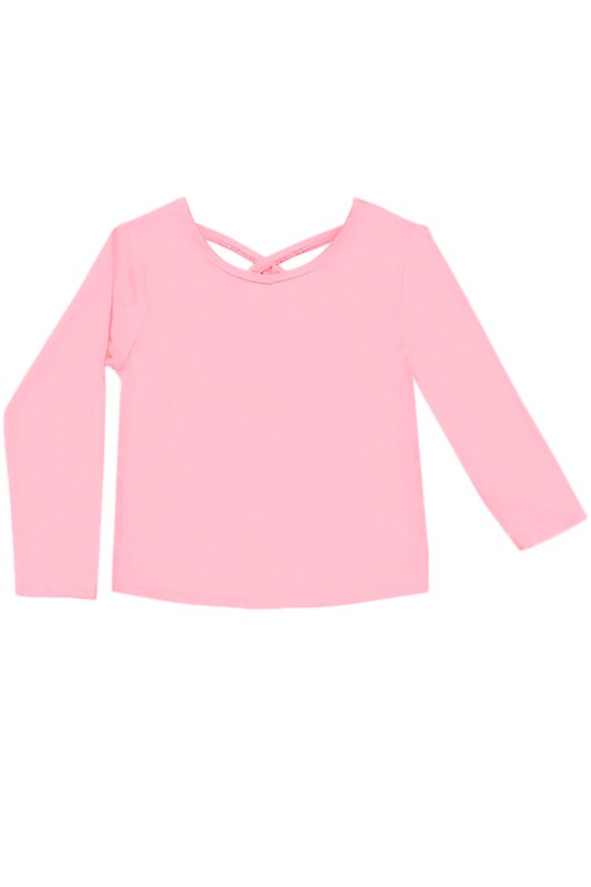 Softie Back Cross Top
