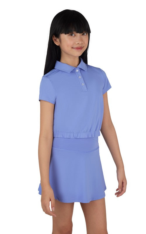 Girl's Polo and Skort Set