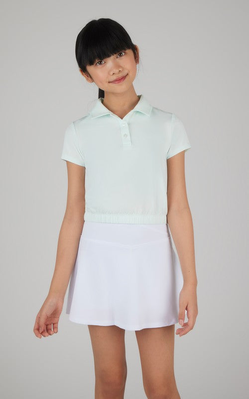 Girl's Polo and Skort Set