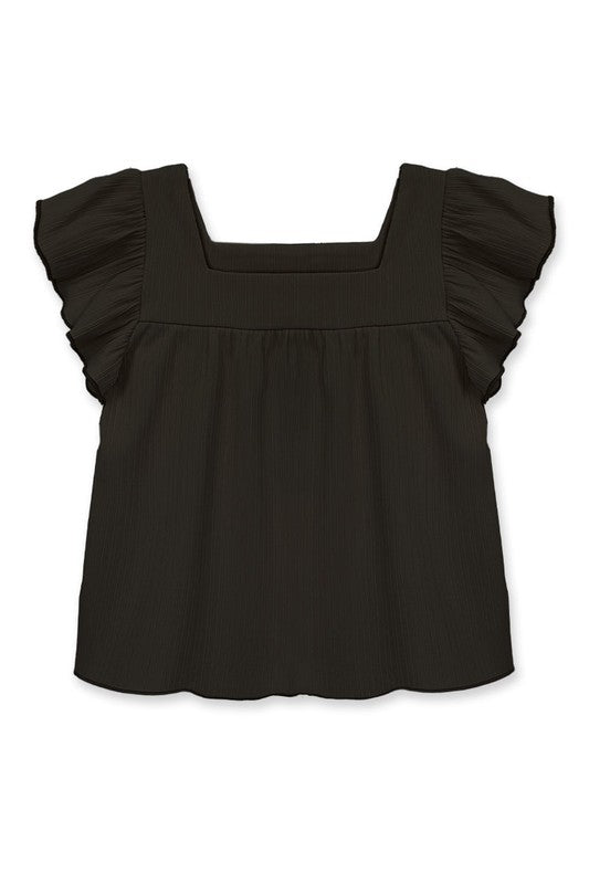 Girl's Square Neck Top