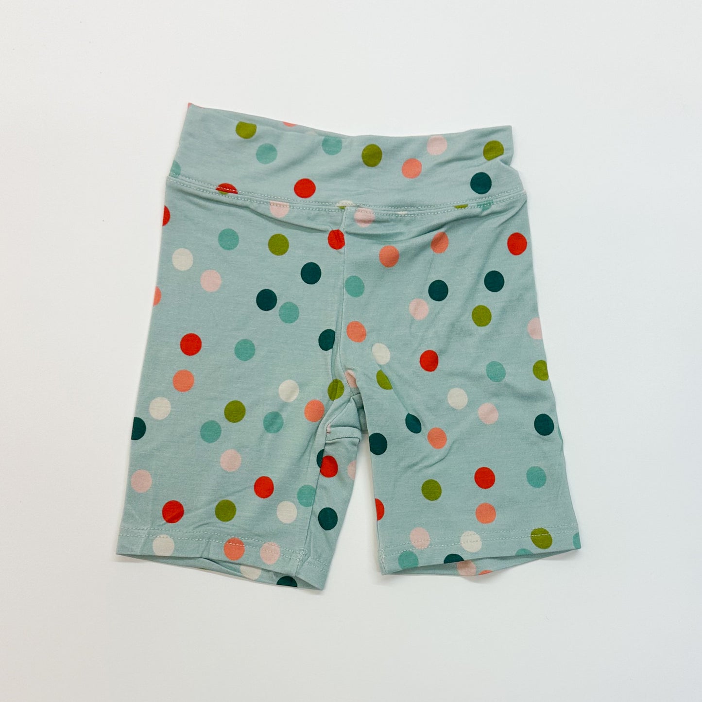 Pokadot Bamboo Bike Shorts