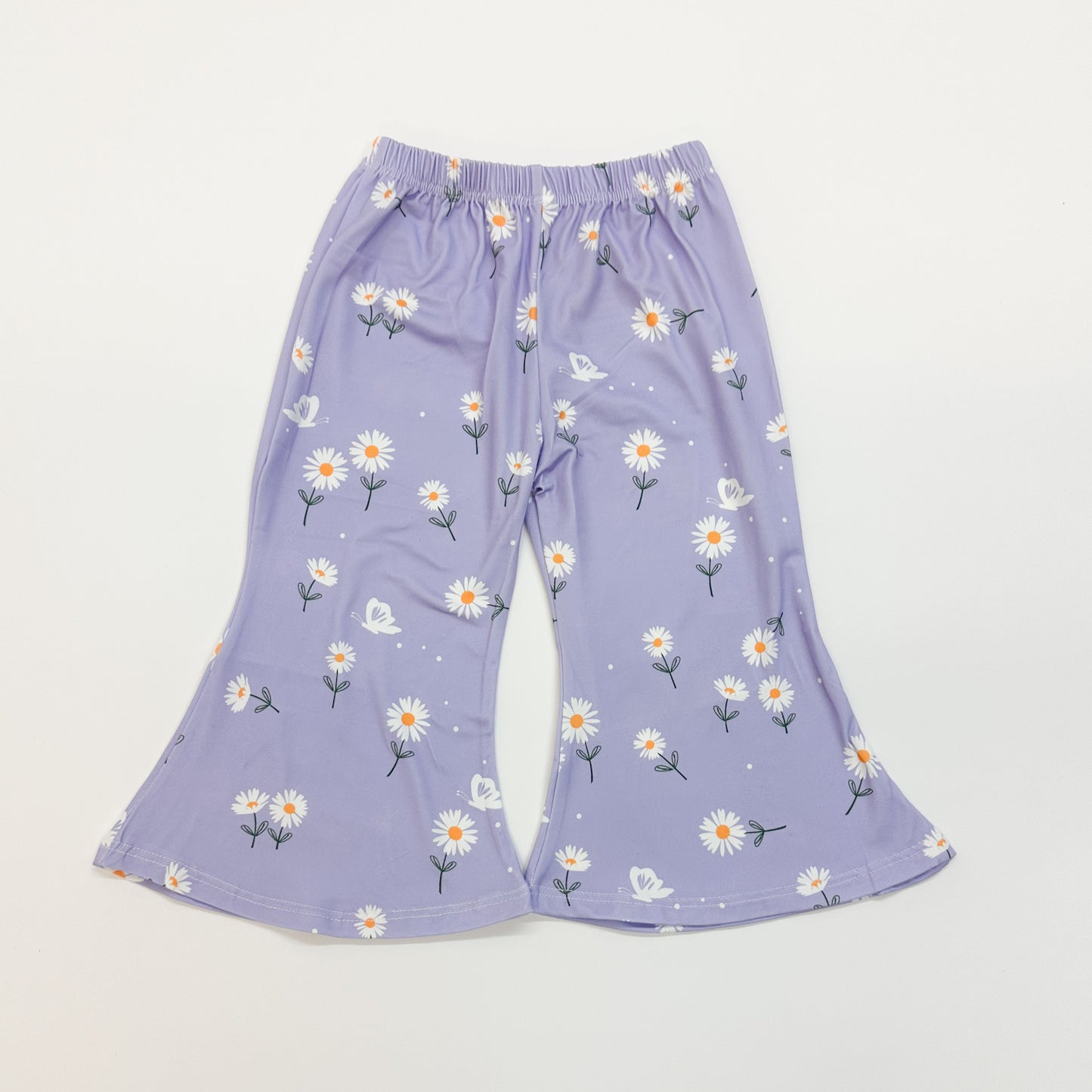 Daisy Print Flare Leggings