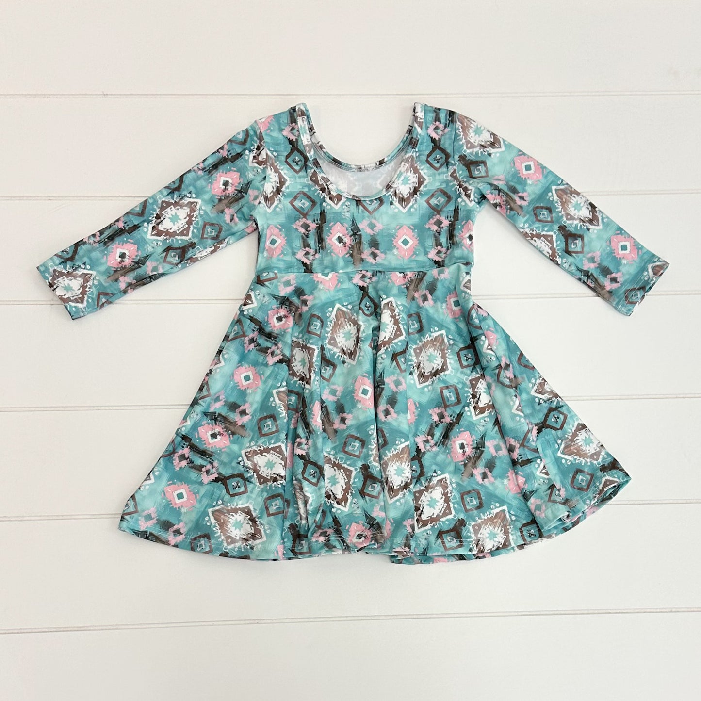 Aztec Twirl Dress