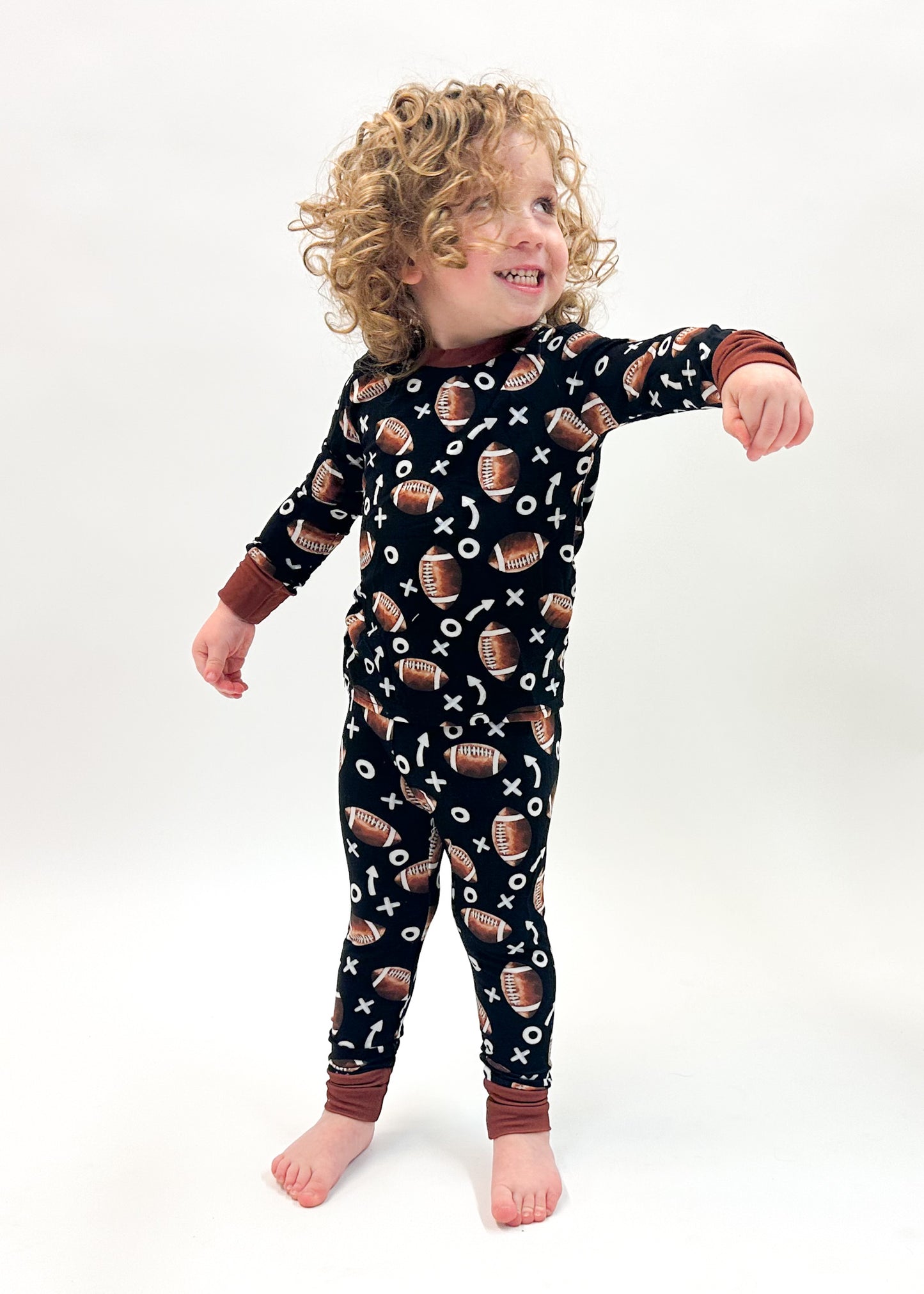 Football Bamboo Pajamas
