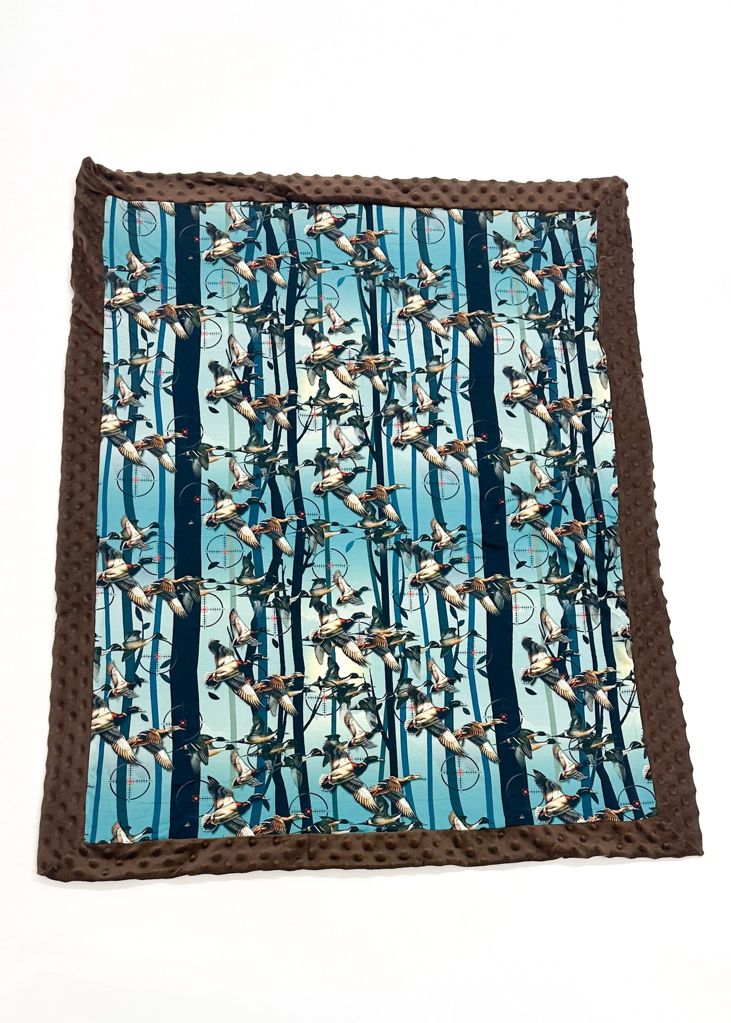 Duck Hunting Minky Blanket