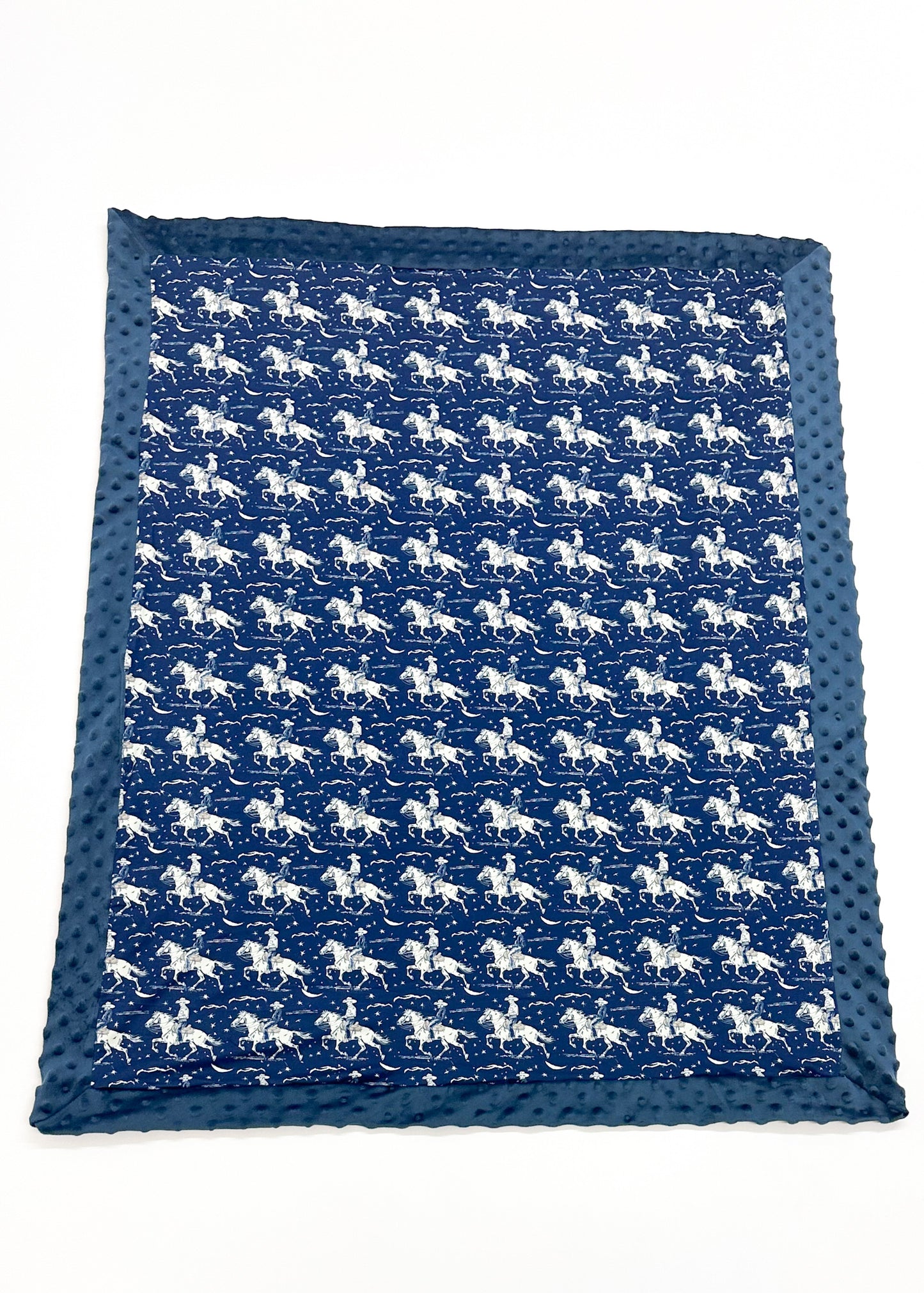 Cowboy Minky Blanket