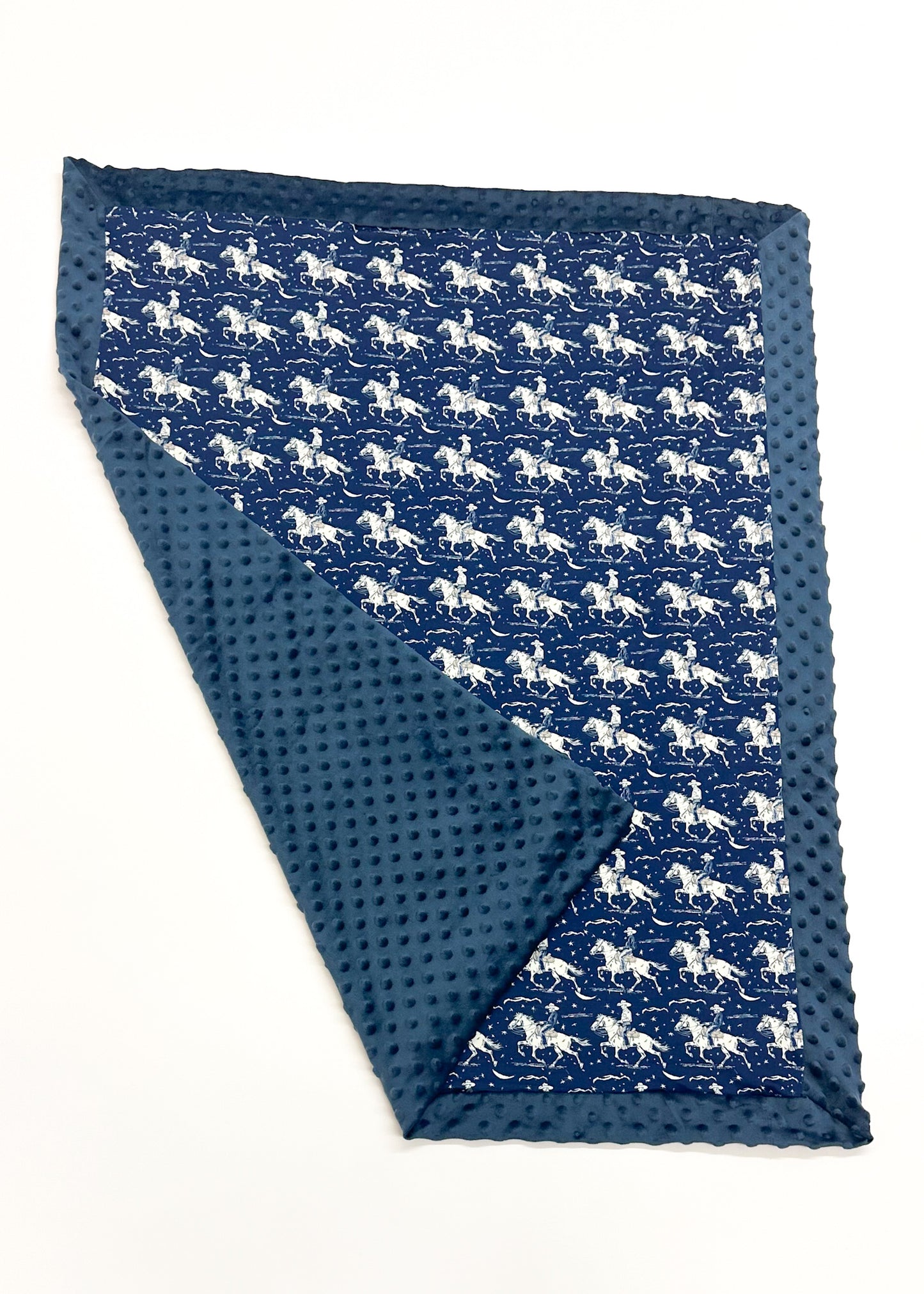 Cowboy Minky Blanket