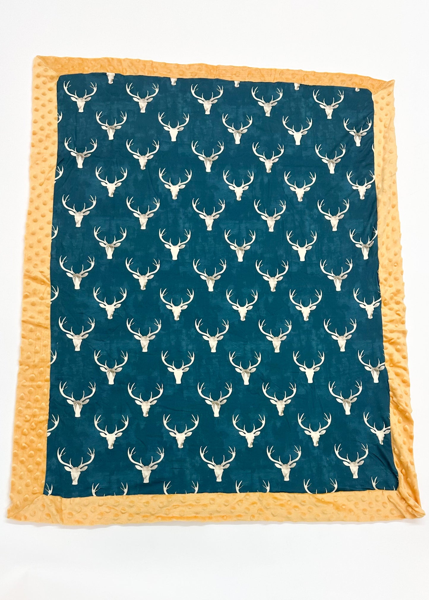 Deer Skull Minky Blanket