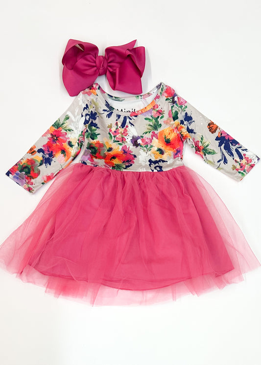 Floral Tutu Dress
