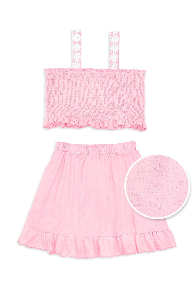 Toddler Eyelet Two Piece Set