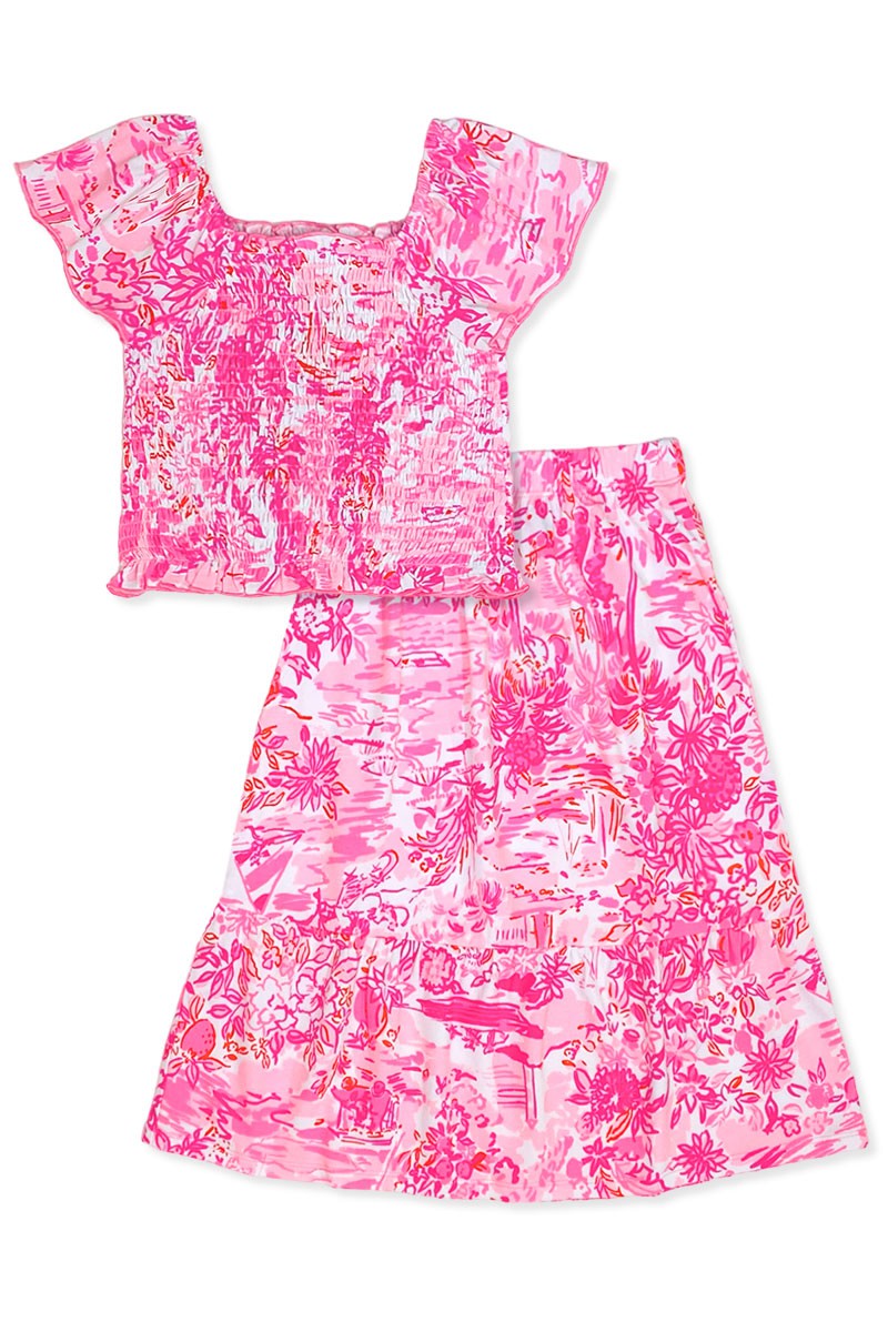 Toddler Two Piece Skirt Set
