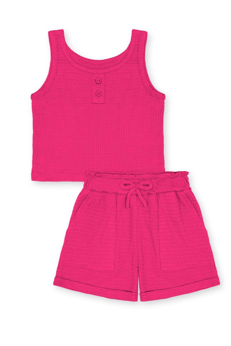 Toddler's 2 Piece Waffle Set