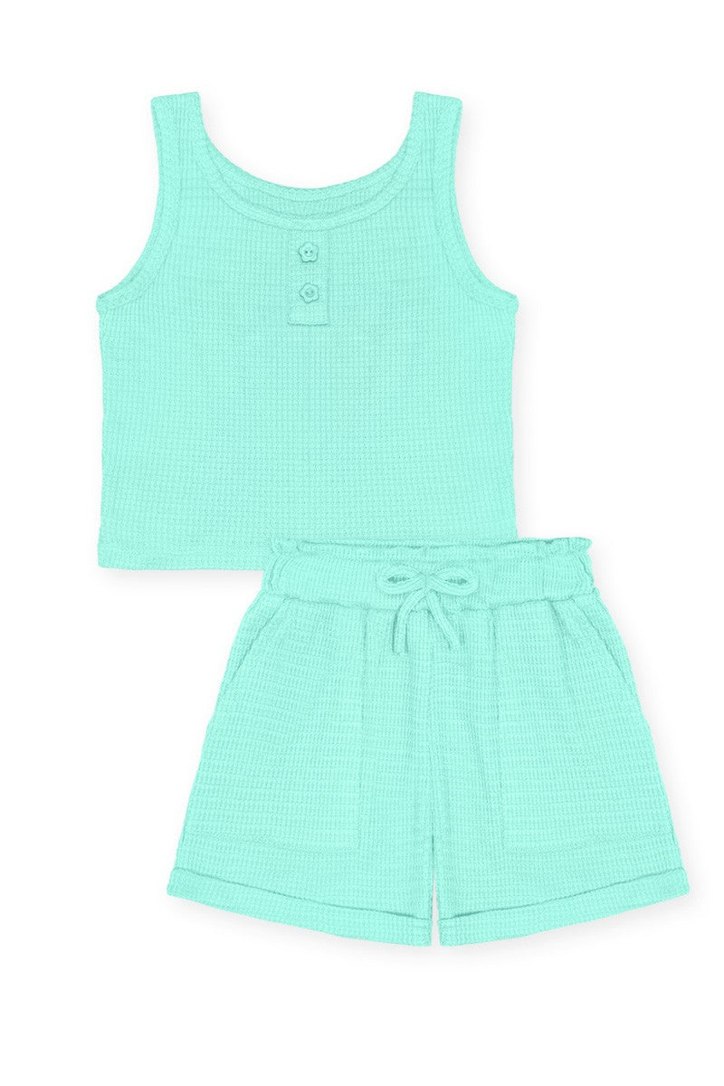 Toddler's 2 Piece Waffle Set
