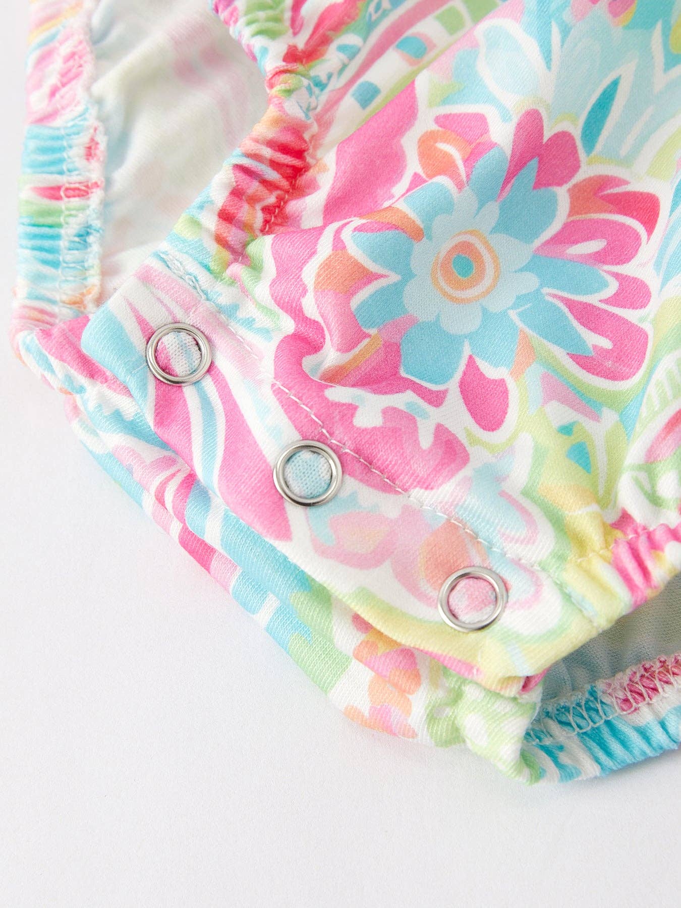 Easter Cross Smocking Embroidery Baby Girl Romper: 18M