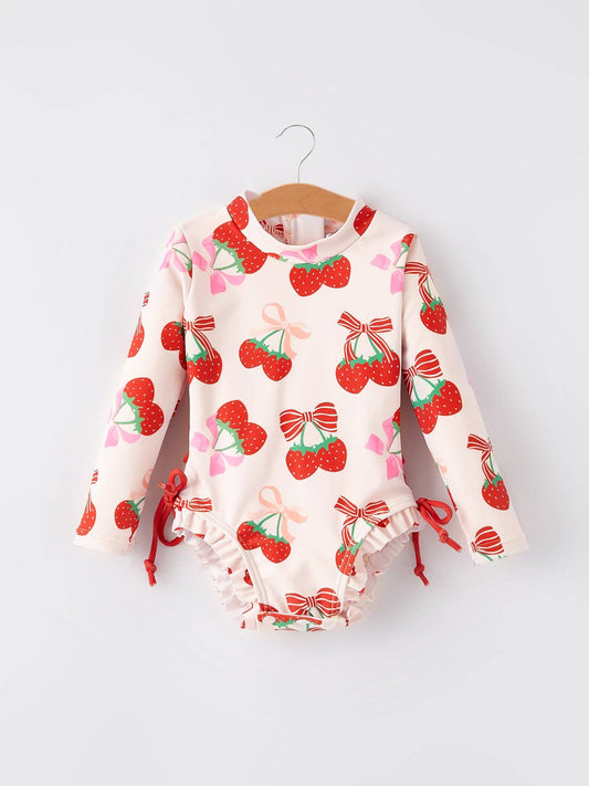 Cherry Girls One-piece Swimsuit: 12M